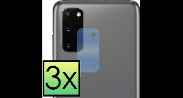 Camera Lens Protector - 3 Stuks - Geschikt voor Samsung Galaxy S20 - Camera Screenprotector - Beschermglas - Gehard Glas - Tempered Glass - Screen Protector