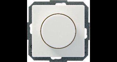 MERTEN System M dimmer | enkelpolig | 230V gloeilamp en 230V halogeen zonder trafo | 60 - 400 watt | inbouw | wit