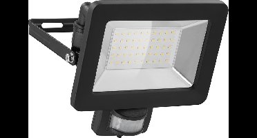 Goobay LED-schijnwerper met bewegingssensor voor buiten - 50W / zwart