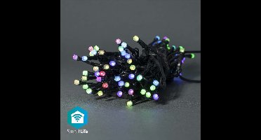 Nedis SmartLife-kerstverlichting - Koord - Wi-Fi - RGB - 42 LED's - 5.00 m - Android / IOS