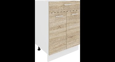 VCM Keukenkast breedte 60 cm Ladeblok Keuken Keukenmeubels Esilo Keukenkast breedte 60 cm Ladeblok Keuken Keukenmeubels Esilo