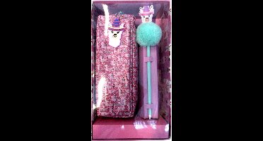 Lama Etui 21 cm - Giftbox - inclusief pen