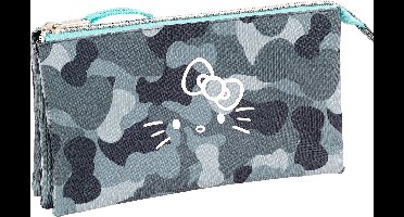 Hello Kitty Camouflage - etui - 22 cm - multi