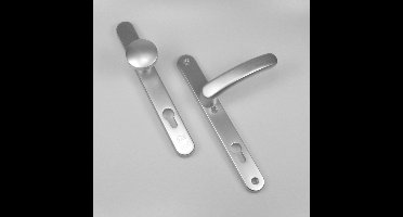 Ami Veiligheidsbeslag Rotaveer knop/kruk - 257x32 mm - universeel te gebruiken - deurdikte 55/60 mm - F1