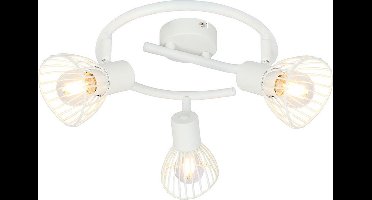 Brilliant ELHI - Plafondlamp - Wit