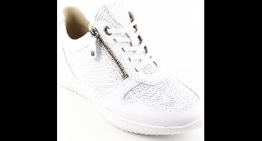 Hartjes Breeze Sneakers - Leren Sneaker - Dames - Wit - Maat 42