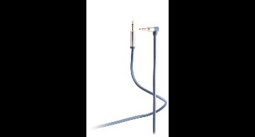 Flexline®- 3,5mm Klinken-Kabel Winkel/ gerade, AUX, 0,75m