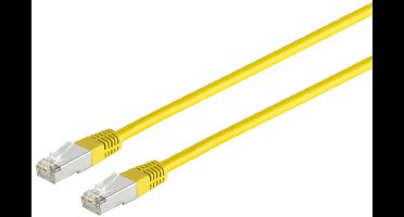 Patchkabel cat 6 S/FTP PIMF Halogenfrei gelb 5m
