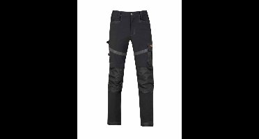 STØRVIK Stef 4-Way Stretch Werkbroek - Heren - Comfort - Maat S - Zwart