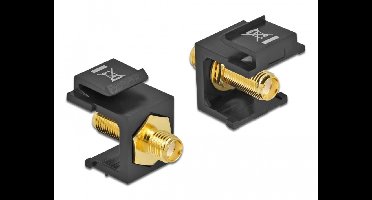 Delock Keystone Module SMA female > SMA female black