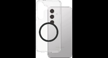 CARE by PanzerGlass Flagship Case - Transparant Urban Combat w. - Zwart QI Module Samsung S25 Plus