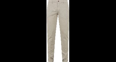 Suitable Chino broek Pico Linnen Beige - Maat 52 - Heren - Mannen broeken