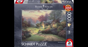 Schmidt puzzel 1000st Spirit, De Goede Herder - Legpuzzel - Thomas Kinkade