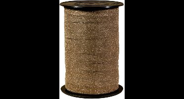Glitter Krullint Lido Bruin | 10 mm | 100mtr.