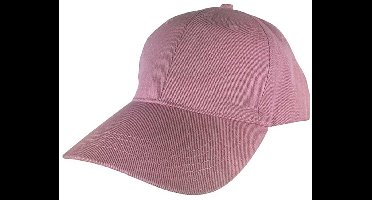 Baseballpet licht roze