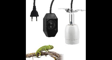 DailySupplies® Warmtelamp Reptielen - Terrarium - Zwart