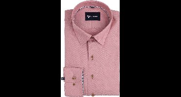 Suitable Overhemd Oud Roze - Maat 40 - Heren - Casual Shirt