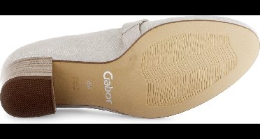 Gabor Comfort Wit Metallic Schoen H-leest