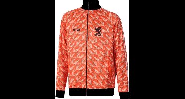 EK 88 Trainingsjack 1988 - Eigen Naam - Oranje - Kind en Volwassenen-L