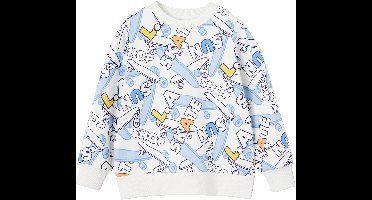 Vertbaudet Sweater met skateprint