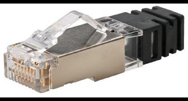 Panduit SPS6X88-C kabel-connector RJ-45 Zwart, Metallic, Transparant