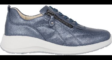 Waldläufer Kalea - dames sneaker - Blauw - maat 38 (EU) 5 (UK)