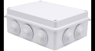 TRU COMPONENTS TC-RA 200x155x80 TC-10239056 Installatiebehuizing ABS kunststof Wit 1 stuk(s)