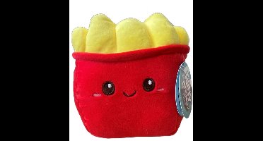 Fluffy Menu fastfood pluche speelgoed knuffel multicolor 16cm.