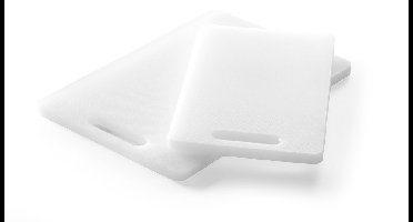 HENDI Snijplank met handgreep – polyethyleen – 300x200 mm – wit