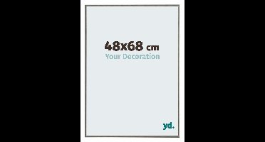Your Decoration - Fotolijst 48x68 cm - Aluminium - Mercury Structuur - New York