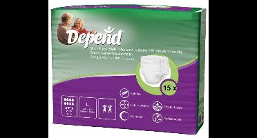 Depend Depend Slip Super Plus Large - Incontinentie