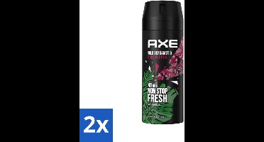 Axe - Deodorant Bodyspray - 48hrs Fresh - Wild Bergamot & Pink Pepper - 150 ml - Voordeelverpakking - 2 stuks