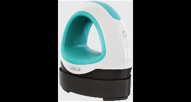 LOKLiK Mini Hittepers Compacte Warmtepers Opstrijkbaar Textiel Print - Blauw
