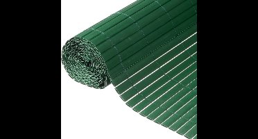 Nature - Tuinscherm - dubbelzijdig - 1.5 x 3m - PVC - wit - zeer goede afscherming