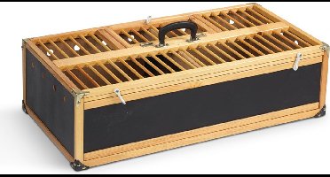 Natural Houten transport mand / opleermand 80x40x22CM