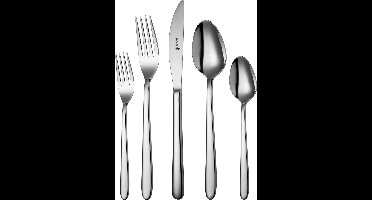 Sola Privilege Bestekset 9 persoons - 90 delig - Zilverwit Premium Edelstaal 18/10 - Vaatwasserbestendig