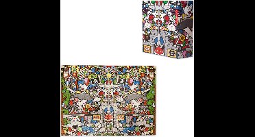 Kikkerland 1000 Stukjes Puzzel - Pow