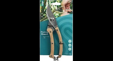 SOGO Snoeischaar met Houten Handvat -