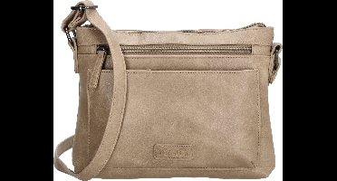 Beagles Murcia Crossbody Schoudertas - Vegan Leer - Handige Ritsvakken