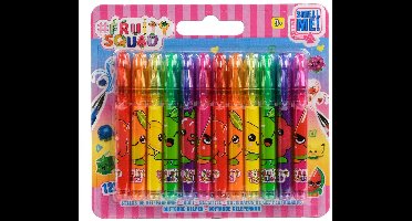 Fruity Squad Mini Gelpennen met Geur, 12st.