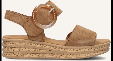 Gabor 550.2 Sandalen - Dames - Camel - Maat 40