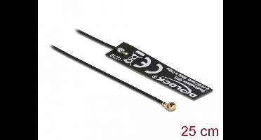 GNSS Beidou Galileo Glonass GPS L1 L2 L5 antenne I -Pex Inc., MHF® I Compatibele plug 0 - 2 DBI omnidirectionele FPC