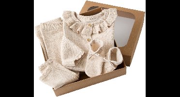 Vertbaudet Babyset babymeisje tricot 3-delig