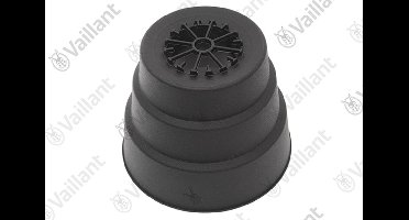 VAILLANT Rookgasafvoer, zwart 0020220656 Senk Dakdoorvoer zwart Vaillant-Nr. , 0020238363