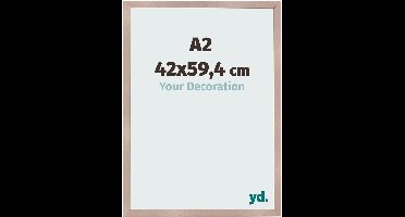 Your Decoration - Fotolijst A2 42x59,4 cm - MDF - Oudroze - Bologna