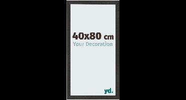 Your Decoration - Fotolijst 40x80 cm - MDF - Zwart Mat - Bologna