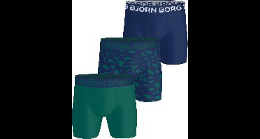 Björn Borg Sports Microfiber Boxershorts Heren (3-pack) - Maat XXL