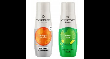 SodaStream - Concentraten - Orange Zero - Lemon Lime
