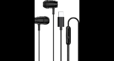 Canyon SEP-5 Serie - In-ear koptelefoon - USB-C Kabel - Zwart
