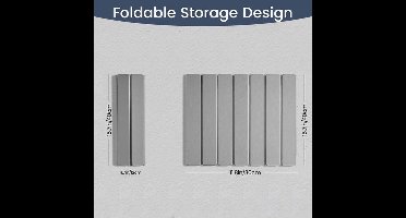 Keukendroogmat - 40 x 30 cm, droogmat van diatomeeënaarde, opvouwbare stenen mat, keuken, antibacteriële en antislip droogmat, sneldrogende stenen mat voor keuken, badkamer, koffiebar